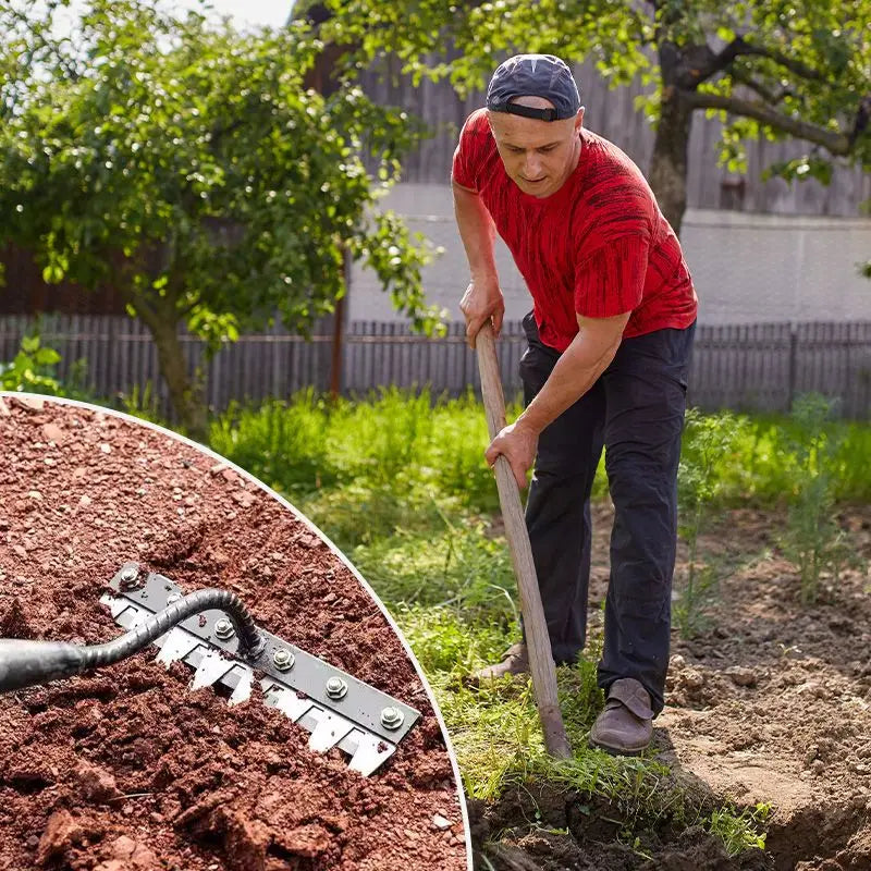 Premium Carbon Steel Garden Rake™