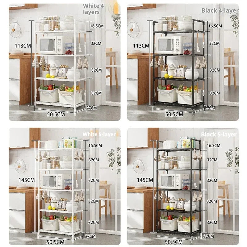 Multifunktionale Kücheregale