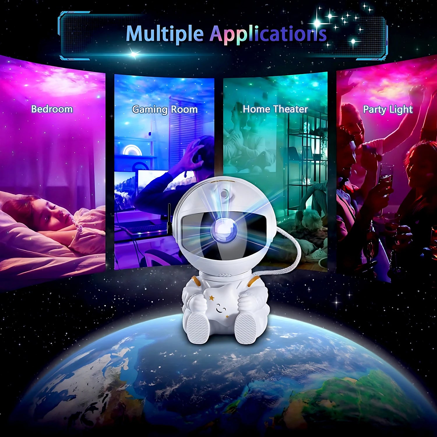 Astronaut Sternenprojektor Nachtlicht™